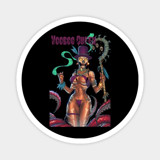 voodoo Queen Magnet by AnthonyFigaro1